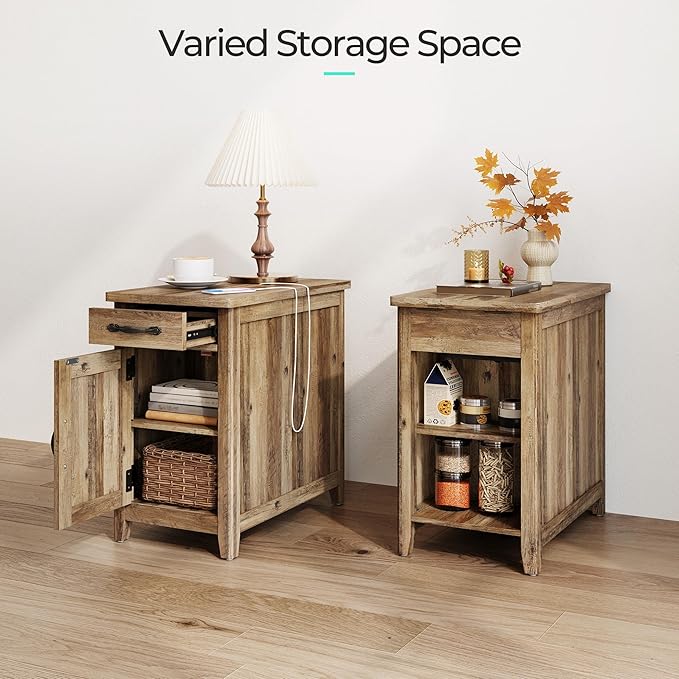 LINSY HOME Farmhouse End Table - Image 8