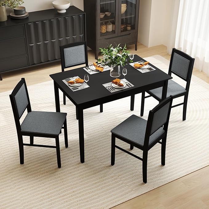 Giantex 5-Piece Dining Table Set - Image 9