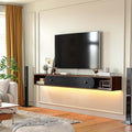 Floating TV Stand Wall Mounted 70'', Modern Media Console by Furninova
