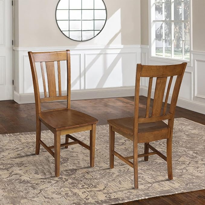 Set of Two San Remo SplatBack Dining Chairs - Image 2