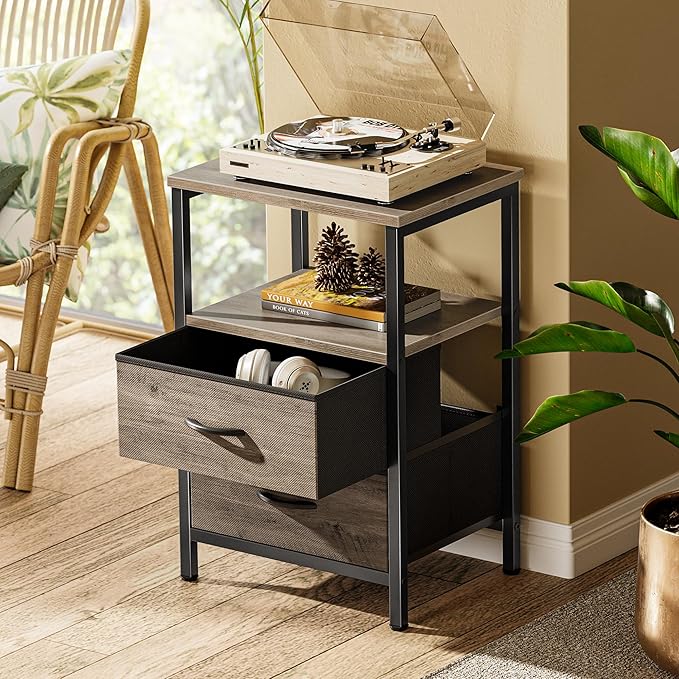 Huuger Night Stand Set of 2, Nightstand - Image 2