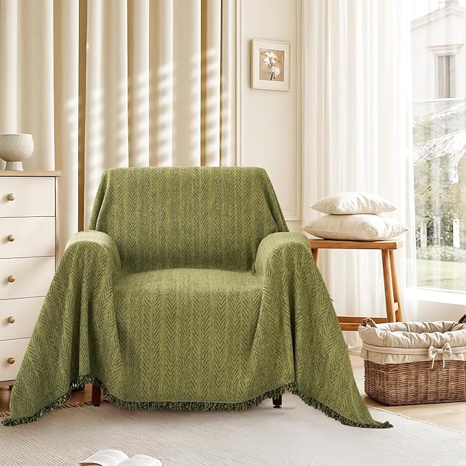 Nobildonna Sofa Chair Cover Waterproof Soft Thicken Chenille Cushion Couch Cover by Nobildonna
