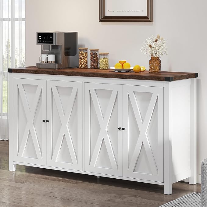 YITAHOME Farmhouse Sideboard Buffet Cabinet - Image 3