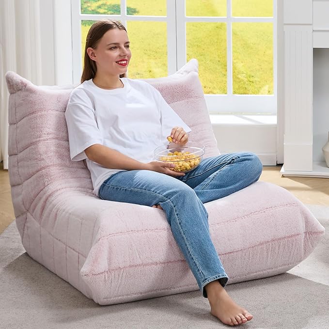 Bean Bag Chairs for Adults Giant Bean Bag Chair Memory Foam BeanBag Chair Big - Image 3
