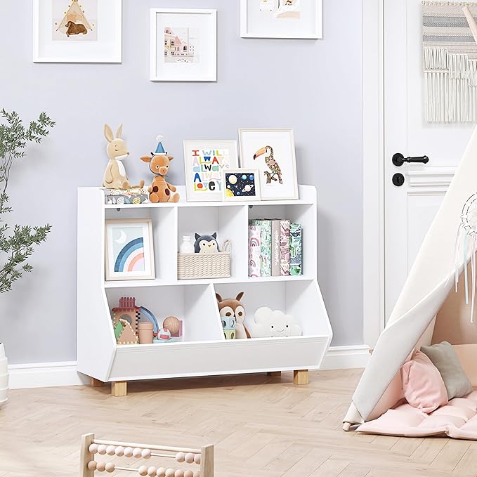 UTEX Toy Storage Organizer, Kids Bookshelf and Toy Storage - Image 6