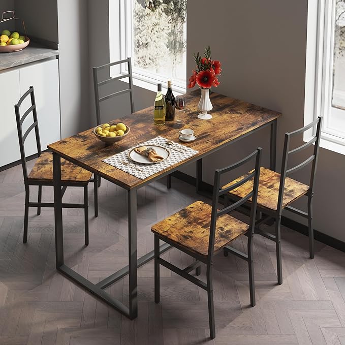 Ball & Cast 5 Pieces Dining Table Set by BallCast