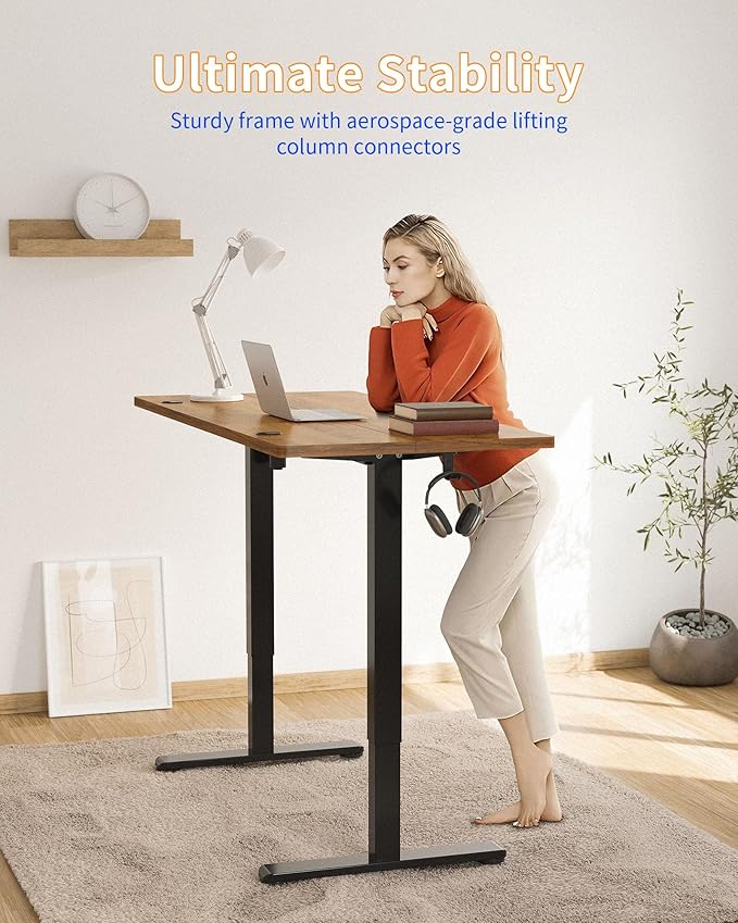 YIHAYO Electric Standing Desk, 40 x 24 Inches Stand Up Desk - Image 5