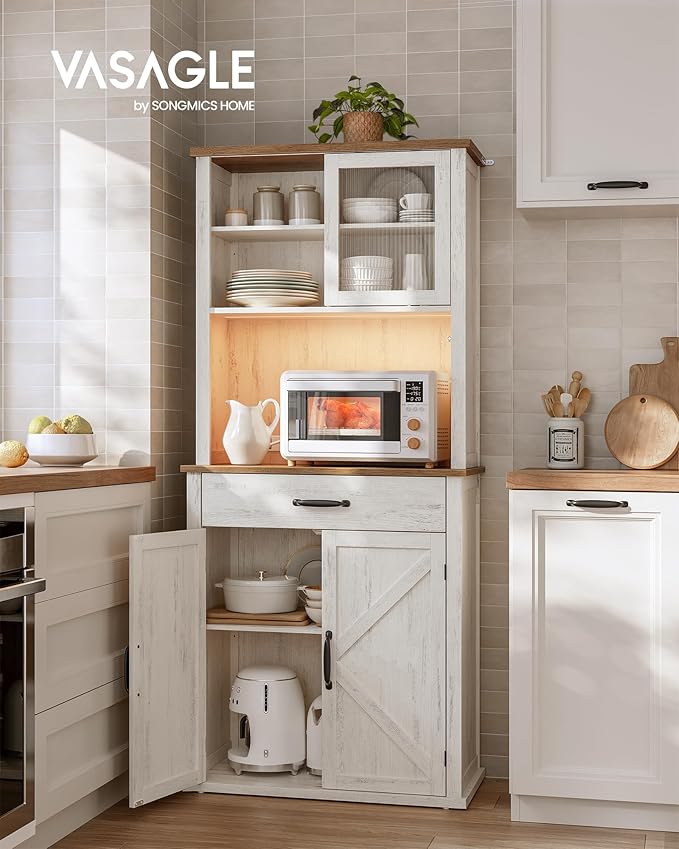 VASAGLE 71" Kitchen Pantry Cabinet - Image 2
