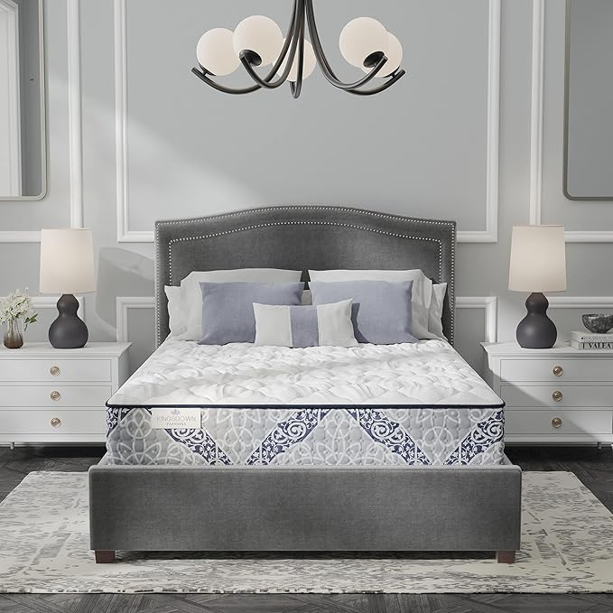 Kingsdown Firm Hybrid Mattress Twin XL Cooling Gel Memory Foam Layer by Kingsdown