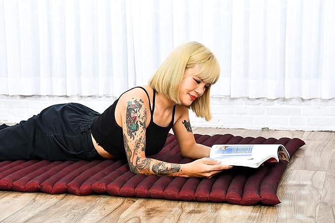 Leewadee - Kapok Roll Mat – Handcrafted Folding Sleep & Relaxation Mattress - Image 5