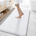 OLANLY Thick Memory Foam Bath Mat Rug 47x20, Extra Soft Absorbent Bathroom Rug by OLANLY