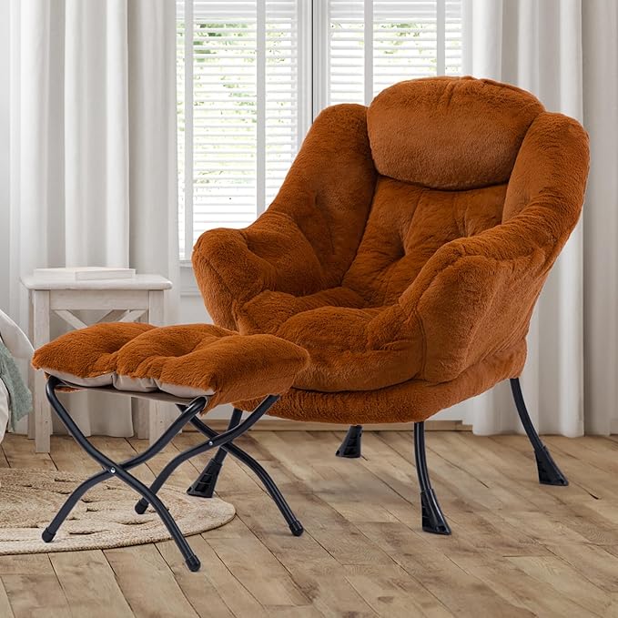 HollyHOME Fabric Lazy Chair - Image 2