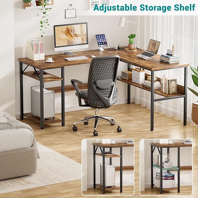 Reversible L Shaped Computer Desk - Image 7
