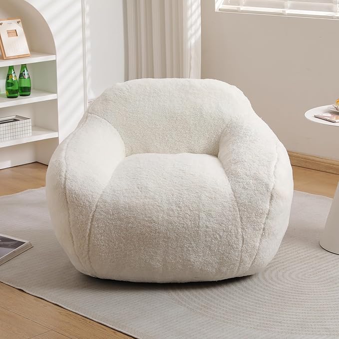 Furniliving Bean Bag Chair, Oversized Bean Bag Couch - Image 3