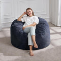 Hobestluk 3ft Bean Bag Chairs for Adults Large Beanbag Chair by YourHomeDeservesMore