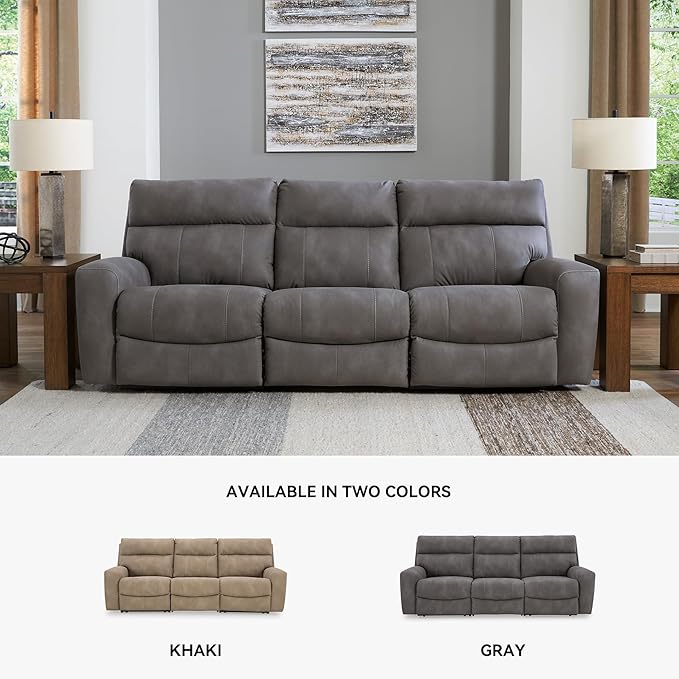 Signature Design by Ashley Next-Gen DuraPella Contemporary Faux Leather Modular - Image 7