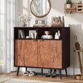 GarveeHome Buffet Cabinet with Drawers, 31.5'' Large Sideboard Buffet Credenza by GarveeHome