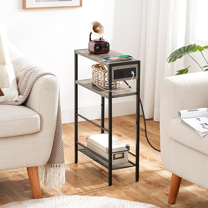 HOOBRO Small Narrow Side Table - Image 2