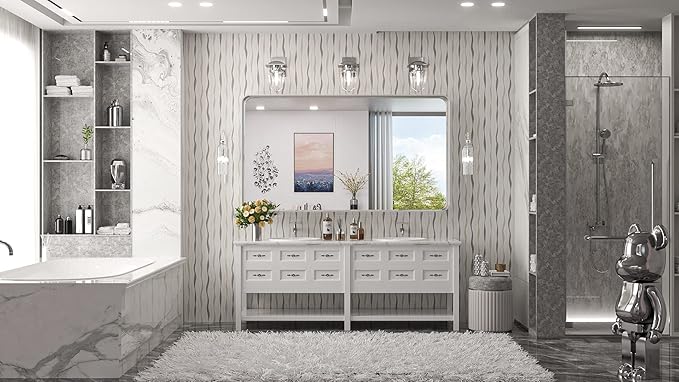 TokeShimi 60 x 30 Inch Wall Mirror - Image 8