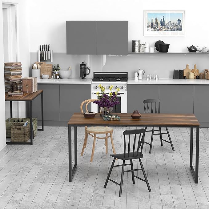 SHW Mission 55-Inch Home Office Computer Desk - Image 4