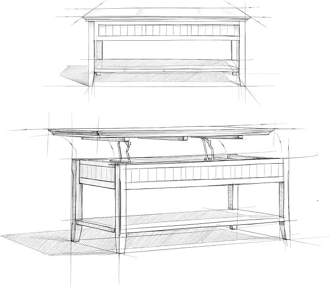 SIMPLIHOME Acadian Lift Top Coffee Table - Image 15