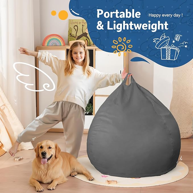 Homguava 2FT Bean Bag Chair: 2' Bean Bags - Image 5