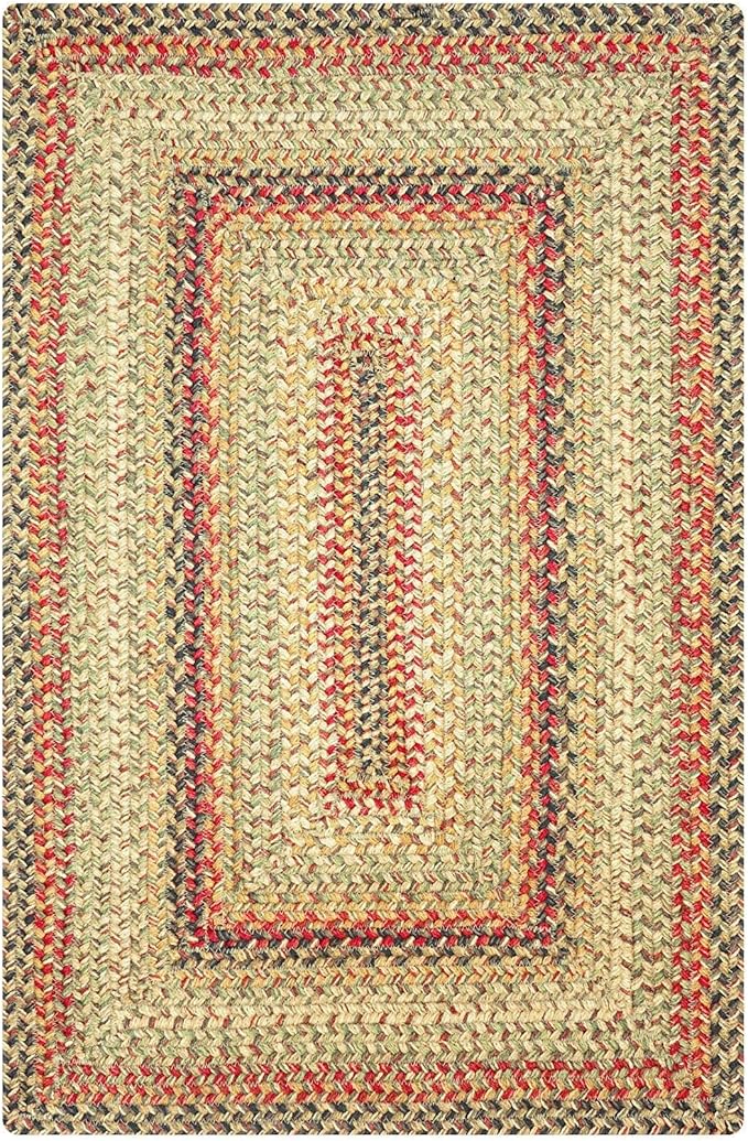 Homespice Kingston Braided Area Rug 6x9' – Multicolor Country Rugs - Image 9