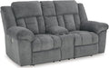 Signature Design by Ashley Tip-Off Modern Wall Hugger Power Reclining Loveseat by SignatureDesignbyAshley