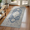 Lahome Oriental Small Area Rug, 2x4 Washable Entryway Rug Non-Slip Ultra-Thin by Lahome