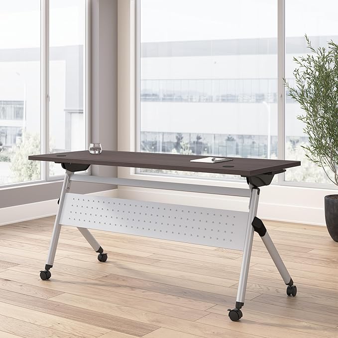 Bush Business Furniture Folding Training Table, 60 inch Desk, Commercial-Grade - Image 2