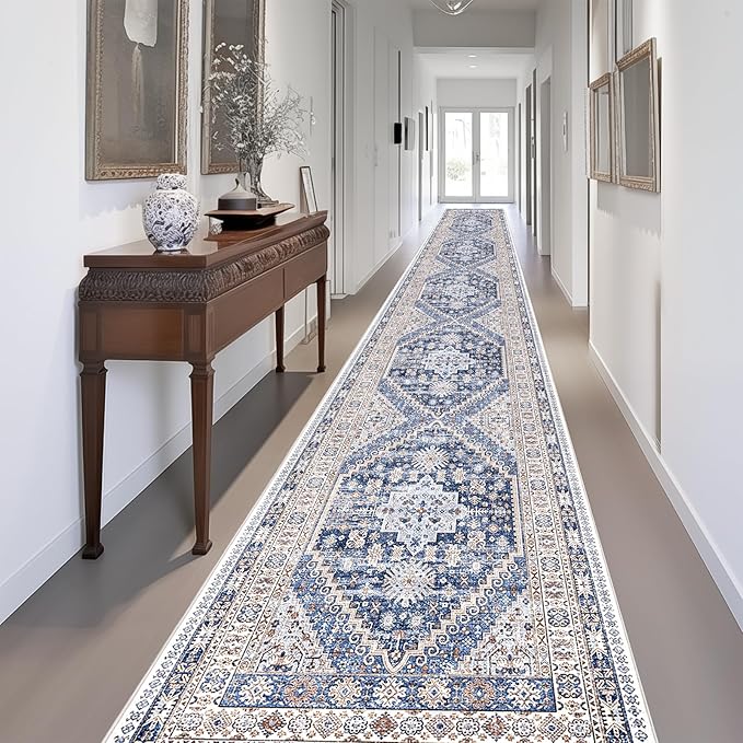 zesthome Washable Runner Rug 2.5x16 by Zesthome