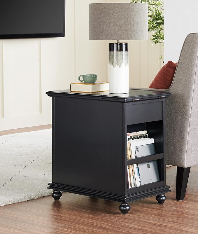 Martin Svensson Home Elegant Chairside End Table, 24 in x 16 in x 25 in - Image 4
