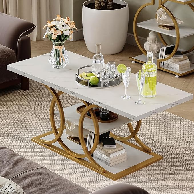 GiftGo Rustic Coffee Table by GiftGoDirect