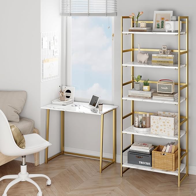BHG No Assembly Folding Bookshelf - Image 4