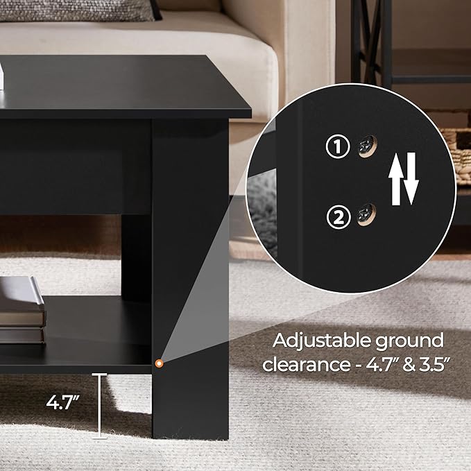 Yaheetech Lift Top Coffee Table - Image 7
