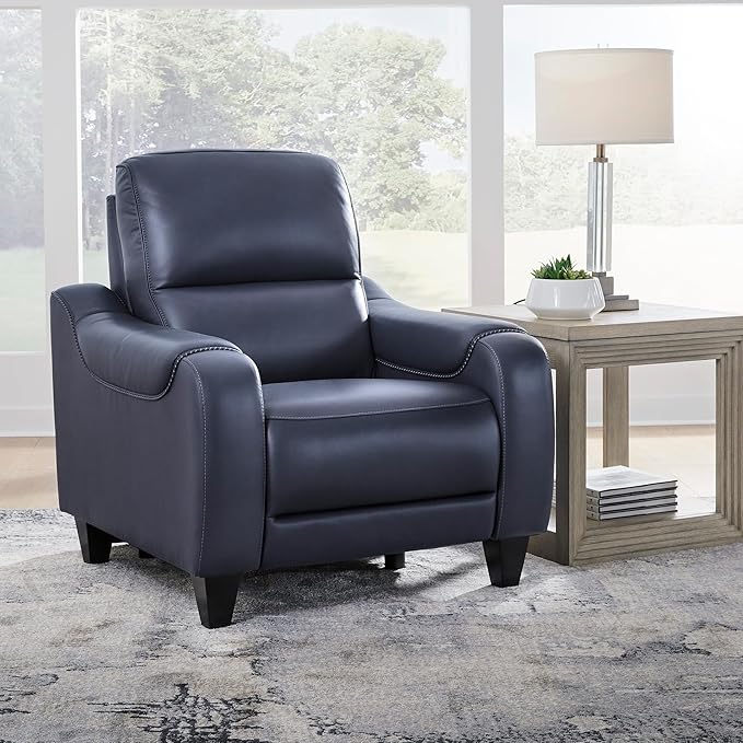 Signature Design by Ashley Mercomatic Contemporary Leather Match Wall Hugger - Image 2