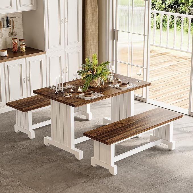 LITTLE TREE Dining Table Set for 4 by LITTLETREE
