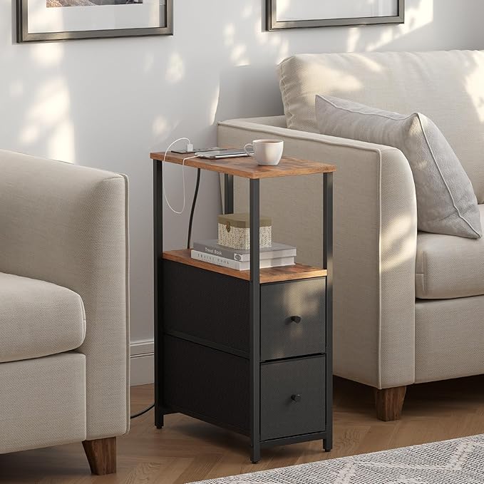 TUTOTAK Small Narrow End Table - Image 2