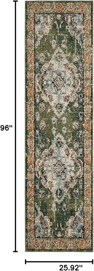 SAFAVIEH Monaco Collection Runner Rug - Image 2