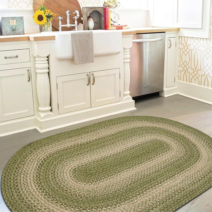 Grassland Oval Woven Rug 27x45 - Image 10