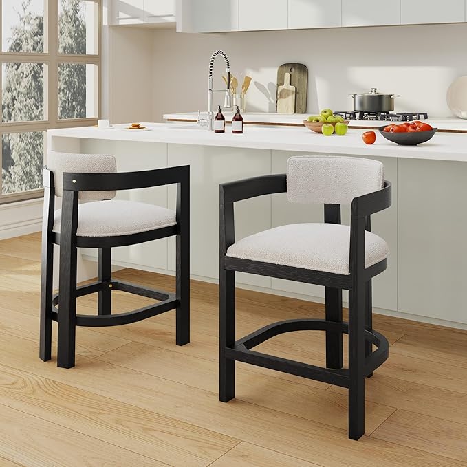 Christopher Knight Home Set of 2 Ryland Modern 26" Counter Height Bar Stools by ChristopherKnightHome