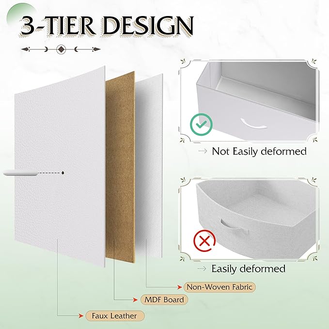 WLIVE 9-Drawer Dresser, Fabric Storage Tower - Image 7