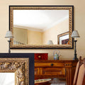 Vintage Gold Mirror 36”x24”, Antique Handmade Aging, by AutdotWallMirrors