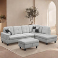 L Shaped Sectional Couches, Lounge Modular Sectional Sofa by ChicFurnit