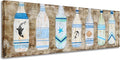 Yihui Arts Drift Bottle Canvas Wall Art by YihuiArts