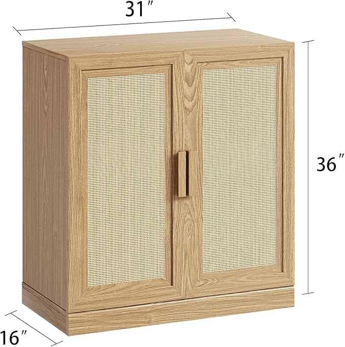 Buffet Cabinet, 2-Doors Sideboard Cabinet - Image 2
