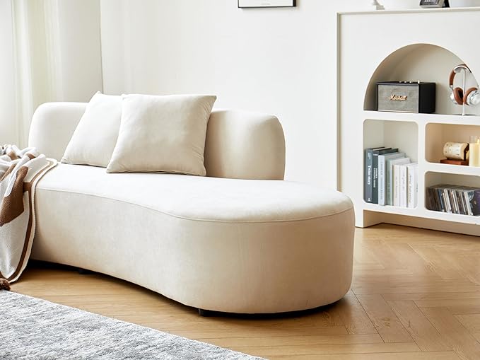 Container Furniture Direct 90" Curved Sofa - Image 2