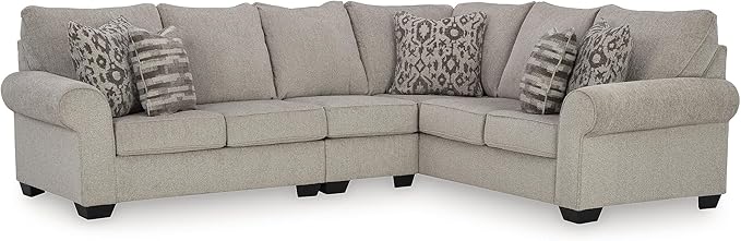 Signature Design by Ashley Claireah Casual L-Shaped 3-Piece Sectional by SignatureDesignbyAshley