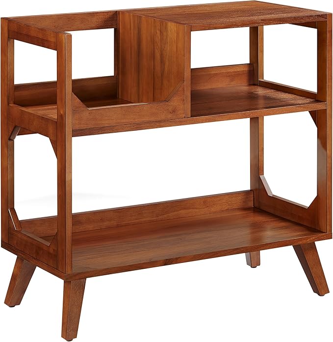 Crosley Furniture Asheville Mid-Century Modern Media Console Record Player Stand by CrosleyFurniture