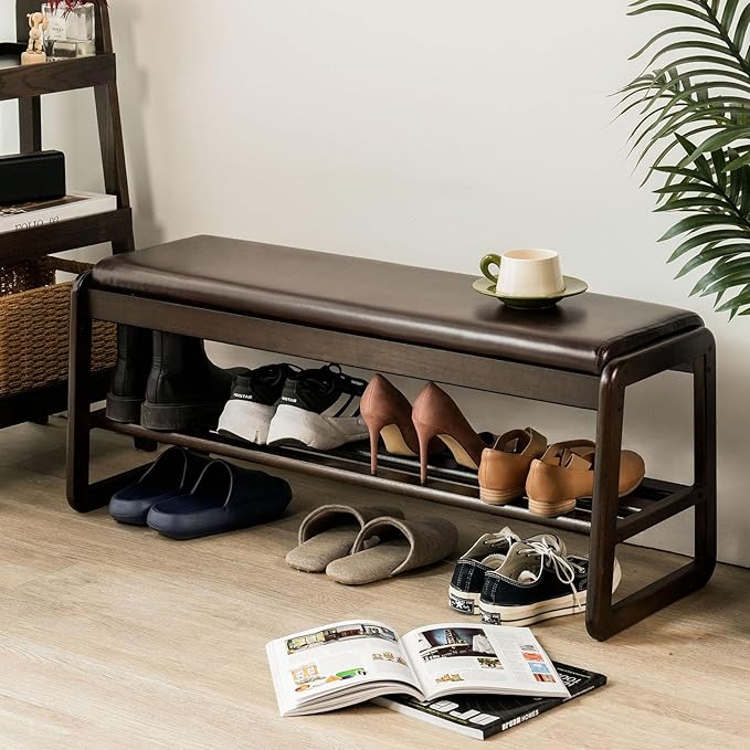 Shoe Bench, Entryway Bench by Cttasty